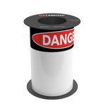 LabelTac Die-Cut Danger OSHA Header 4" x 6" to 8" x 12" for LabelTac 9