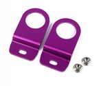 Superforma 3mm Radiator Brackets For Nissan Skyline R34 GTT GTR Purple