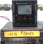 KENWOOD TM-733 VHF/UHF  MOBILE TRANSCEIVER (MAIN BODY ONLY,  NO FRONT PANEL)
