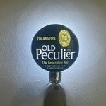 Brand New Old Peculier Beer Badge! Pump Badge! Frog Eye Lens