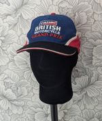 British Grand Prix Cinzano Baseball Cap Donington Adults One Size Used Signed 