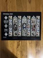 CHRISTMAS SMILER SHEETS. 2020 CHRISTMAS STAMPS.