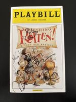 Something Rotten! Broadway Playbill – April 2015 – Signed Cast