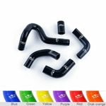 ZAP For 2003-2006 04 05 DUCATI 999 749 749R Silicone Radiator Coolant Hose Black