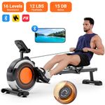 Magnetic Rowing Machine Rower with LCD Monitor Home Gym Fitness Cardio Workout