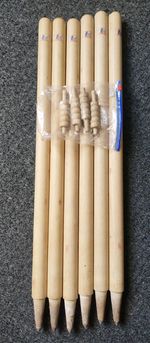 Rare Full Set Of Vintage MEST  Cricket Stumps And Bails