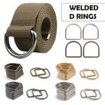 20-40mm D Rings Welded Buckle for Webbing and Leather Craft Handbags Straps
