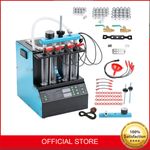 Fuel Injector Cleaner Tester 220V Heating 2000ML Petrol New UK 4-Cylinder 28KHZ