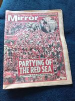 Historical Newspaper. Mirror Friday May 28 1999. Fergies Heros