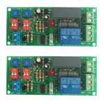 2PCs Dual Time Adjustable Cycle Delay Timing Relay Repeat on OFF  Infinite5822