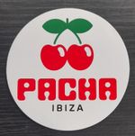 PACHA IBIZA STICKER 2022 @ IBIZA CLUB POSTERS - DJ TECHNO HOUSE MUSIC