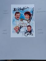 John Challis, Sue Holderness, Mark Curry & Sara Crowe Original Signatures