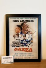 Paul Gascoigne – England’s Playmaker ⚽️🔥 Framed Poster