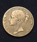 1845 Queen Victoria Silver Crown – Young Head  – Early Issue – Collectable