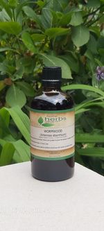 Organic Wormwood Tincture 100ml. 1:2 Ratio High Strength Herbal Extract 
