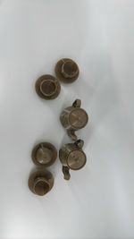 MCM Melmac Mocha Brown Coffee Tea Set 2 Pots 4 Cups toy