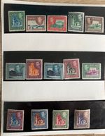 Stamps St Vincent GVI SG 149-158a Most are Fine Mint