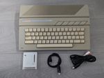 Atari 130XE Vintage Home Computer With Leads And A8Picocart. Works Great.