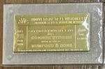 SNL Engraved Golden Ticket Keepsake Plaque Television (Connor Storrie) 