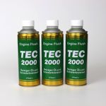 TEC 2000 3 x Powerful Engine Flush For Petrol Diesel Or Gas Engines