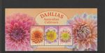 Australia 2026: Dahlias: Australian Cultivars - Mini-Sheet. Mint Never Hinged.