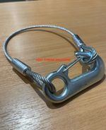 New HEAVY DUTY Trailer Breakaway Secondary Coupling / Safety Cable Snap Hook ✅