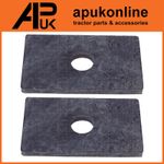 2x Radiator Rubber Pin Pads Mounts for Fordson Power Super Major Dexta Tractor