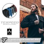 Motorbike Motorcycle Shirt Jacket Aramid Lined Protection With CE Biker Armour