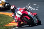 A3 A4 Framed Photo Signed Wayne Rainey Motorcycle Racing Legend (1)