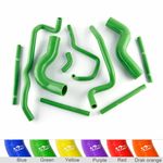 ZAP Coolant Radiator Hoses Kit For 92-95 Subaru WRX STI GC8 GF8 Ver 1-2 Silicone