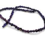 Plated Hematite Faceted Disc Beads 4mm - 31cm Strand - Jewellery Maker
