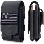 Tactical MOLLE Phone Pouch EDC Waist Belt Bag Nylon Outdoor Cell Phone Holder UK