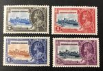 TRINIDAD & TOBAGO 1935 SILVER JUBILEE MH SET OF 4 CAT £19