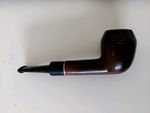 Shorty Real Briar Made In Italy Estate Pipe Vtg 11cm Nose Warmer Pipe Smoking