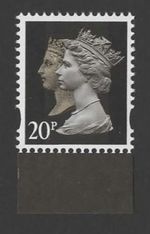 2017 SG 2133 20p Double Head 2B fr 50th Anniv of Machins Prestige PSB DY21 MINT