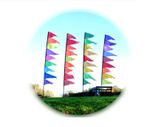 Spirit of Air 3.4m Exotic Pendant Banner Kit Complete With Pole and Ground Stake