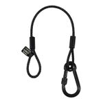 Equinox 35cm Black Stainless Steel Saftey Wire 50kg