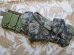 Arktis Bespoke Woodland Army BATTLE BELT Combat Allen SF webbing DPM Padded Hip
