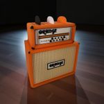 Orange Head & Cab Pick Holder