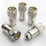 5x PL259 Male Plug for RG58 RG223 LMR195 Clamp Type Compression Connector UHF