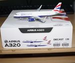 British Airways A320 Reg: G-EUYR "Oneworld"  JC Wings Scale 1:200 Diecast SA2058