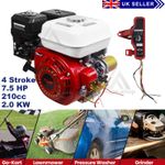 For Honda GX160 GX120 Replacement Engine 20mm Shaft Petrol Gasoline Motor 7.5HP
