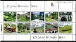 Liechtenstein 2014: 125 years Rhaetian Railway, canceled