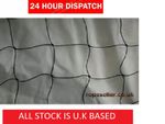FOOTBALL STOP NET  PLANT SUPPORT  15m x 2m X 4"  BLACK STRONG  NEW  GOOD QUALITY