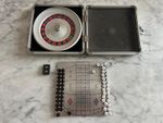 Vintage Portable Travel Roulette Wheel Casino Gambling Game Set