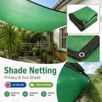 Greenhouse Shade Netting Shading Mesh Sunshade Net Cloth Privacy Sunshade NET UK