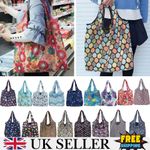 Large Reusable Foldable Shopping Bag Eco Grocery Beach Tote Shoulder Bag