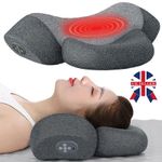 3 in1 Electric Neck Massager Pillow Heat Vibration Shoulder Massage Neck Hump.