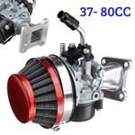 Carburetor Carb Air Filter Stack For 37cc-80cc Mini Moto ATV Dirt Pocket Bike