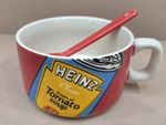 Official 2014 Heinz Merchandise Tomato Soup Andy Warhol Ceramic Bowl Large Mug